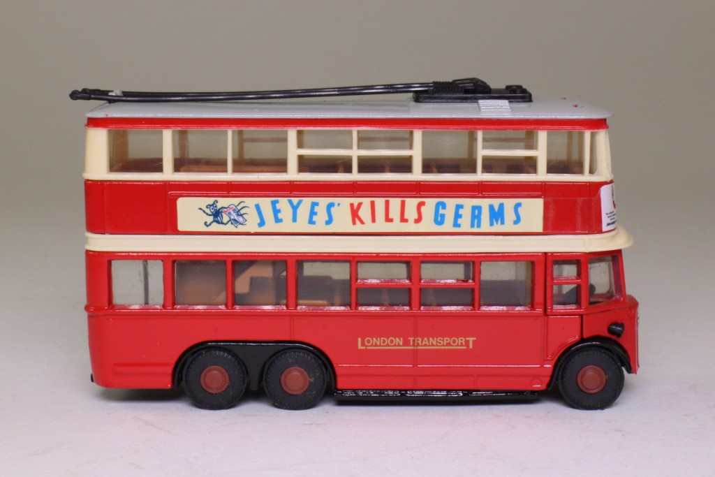 Models of Yesteryear Y-10/5; 1931 AEC Trolleybus 